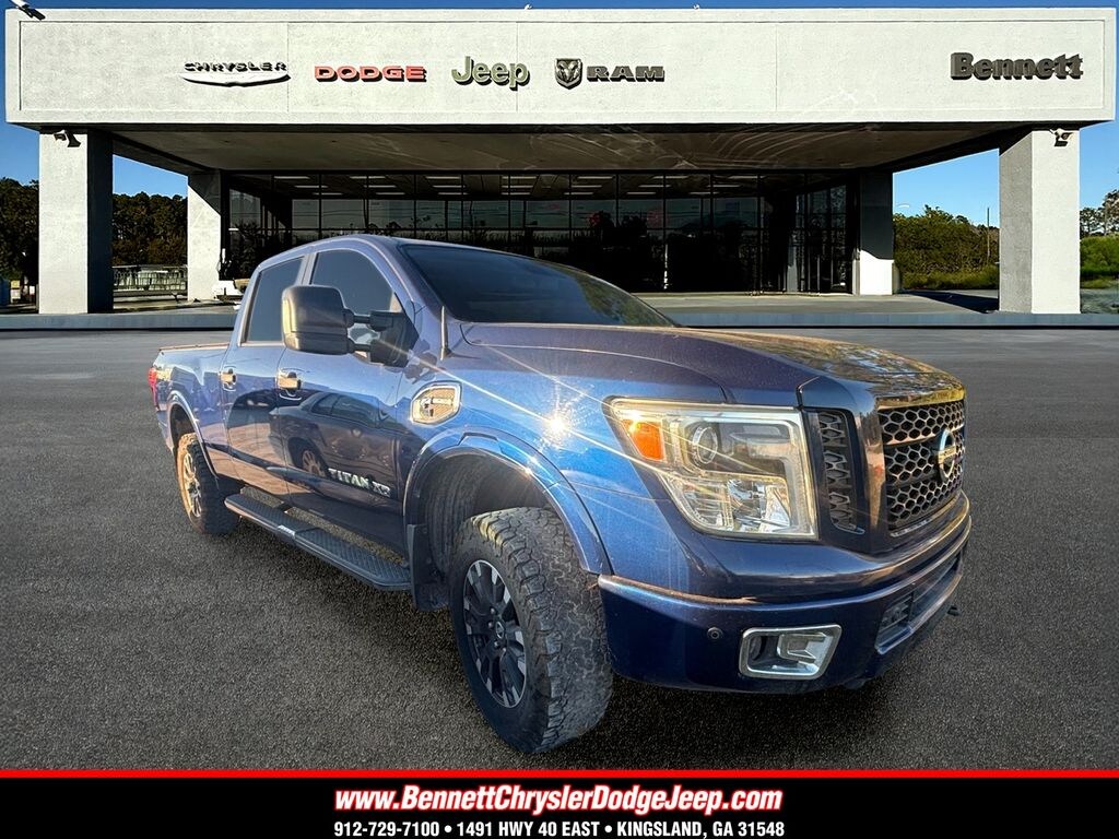 Used 2017 Nissan Titan XD PRO-4X Diesel Truck Crew Cab