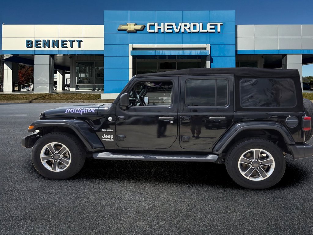 Used 2018 Jeep Wrangler Unlimited Sahara 4x4 SUV