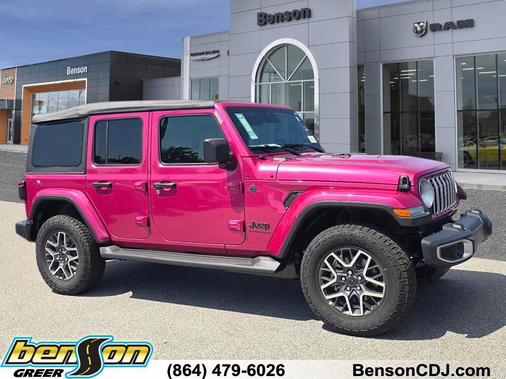 New 2026 Jeep Wrangler 4-DOOR SAHARA Sport Utility