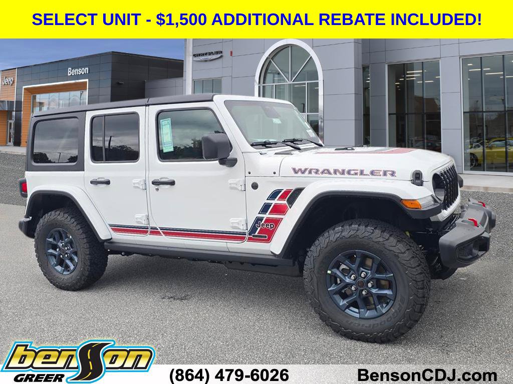 New 2026 Jeep Wrangler 4-Door Sport Sport Utility