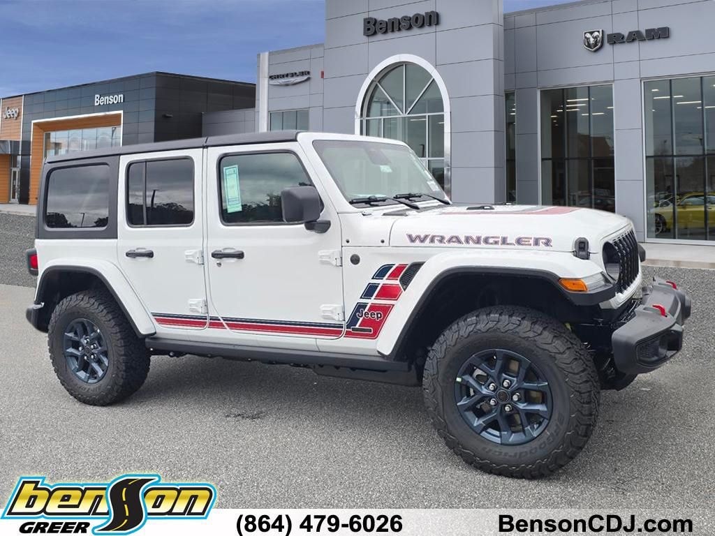 New 2026 Jeep Wrangler 4-Door Sport Sport Utility