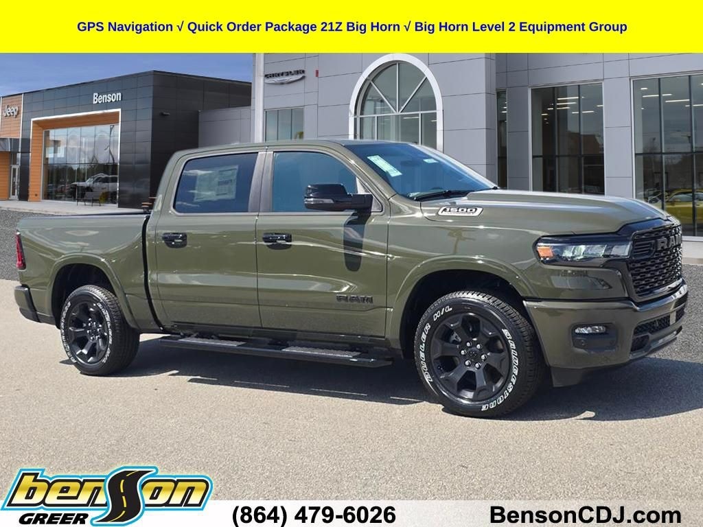 New 2026 Ram 1500 BIG HORN CREW CAB 4X4 5'7 BOX Pickup
