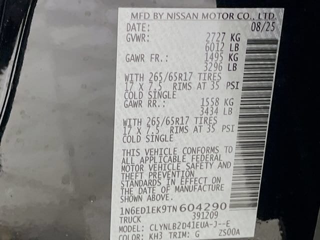 2026 Nissan Frontier SV - Photo 29