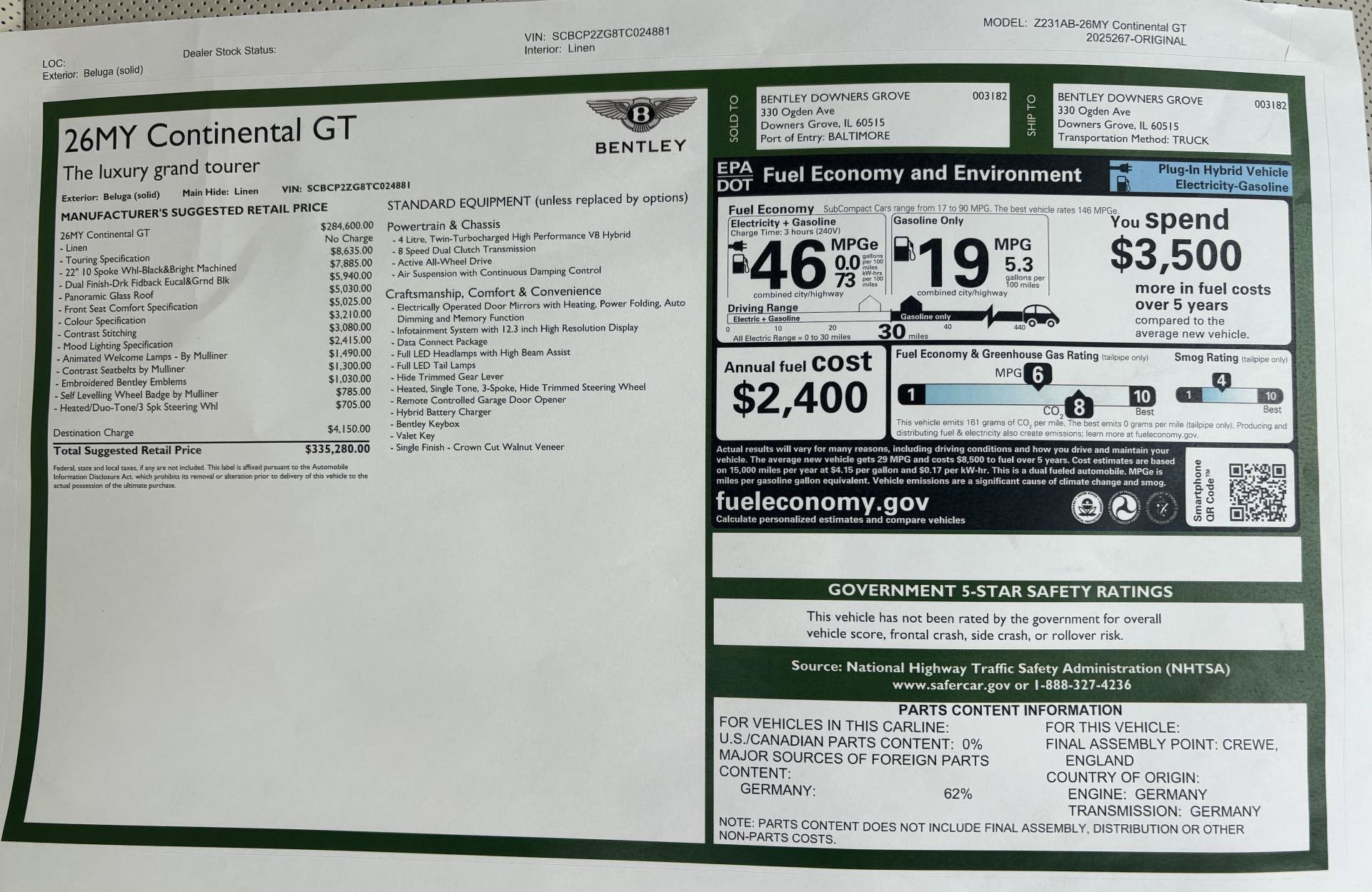 2026 Bentley Continental GT - Photo 53