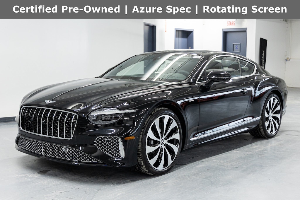 Certified 2026 Bentley Continental GT Azure Coupe