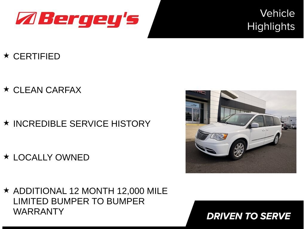 Used 2016 Chrysler Town & Country Touring
