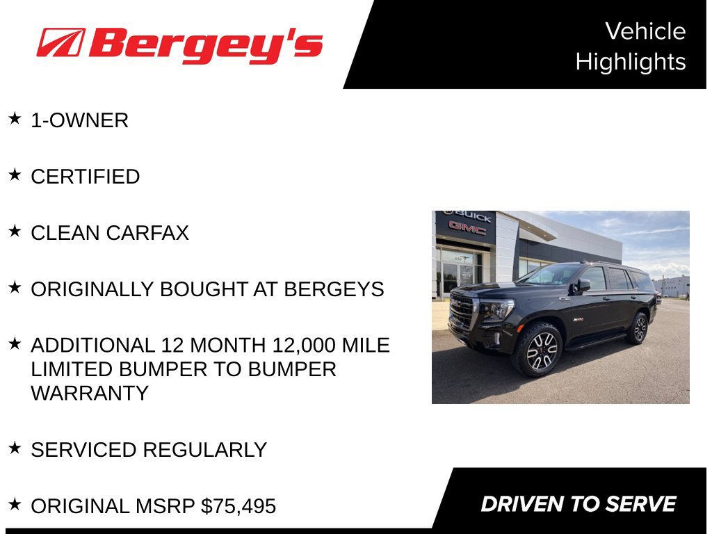 Used 2024 GMC Yukon AT4 SUV