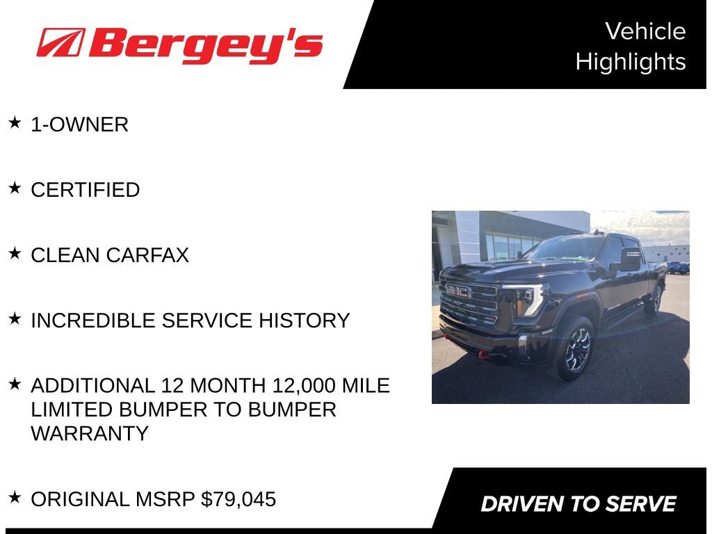 Used 2024 GMC Sierra 2500 HD AT4 Truck