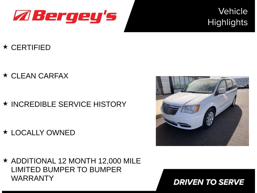 Used 2016 Chrysler Town & Country Touring
