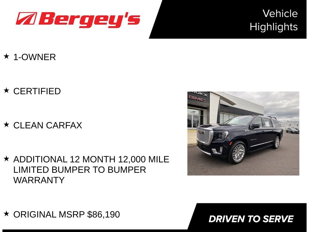 Used 2023 GMC Yukon XL Denali SUV