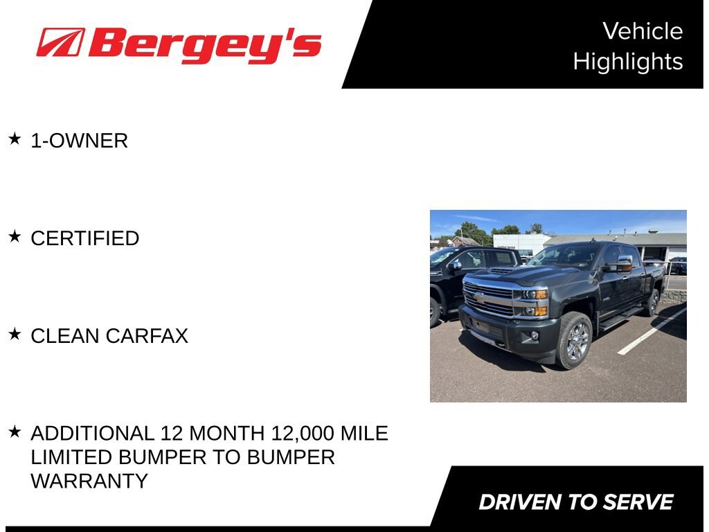 Used 2017 Chevrolet Silverado 2500 HD High Country Truck