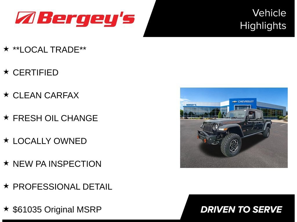 Used 2023 Jeep Gladiator Mojave 4x4 Truck