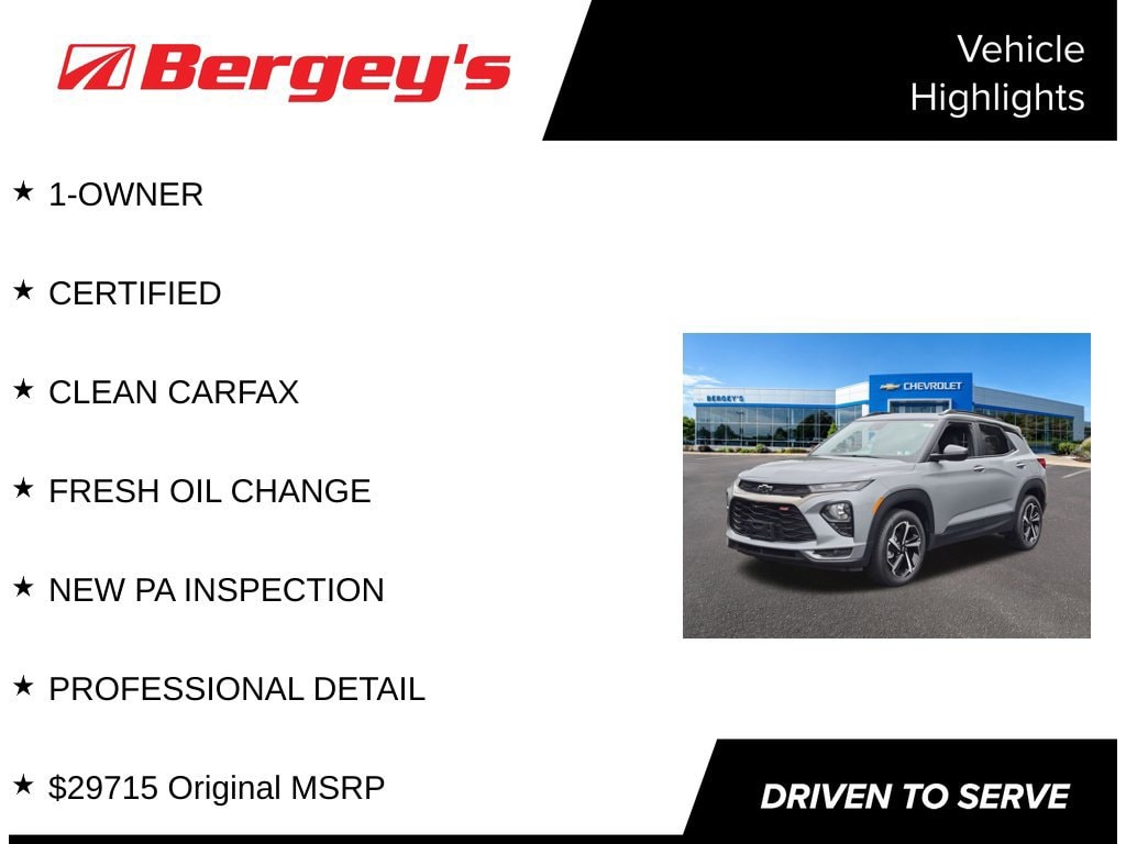 Used 2023 Chevrolet Trailblazer RS SUV
