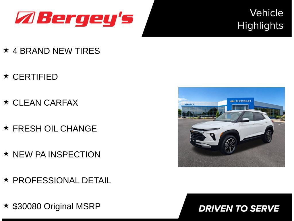 Used 2024 Chevrolet Trailblazer LT SUV