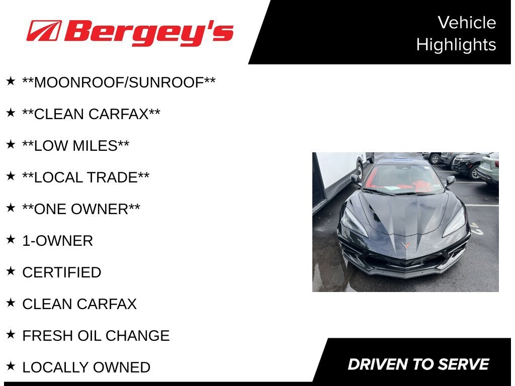 Used 2024 Chevrolet Corvette Stingray 3LT Performance