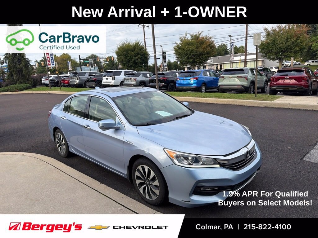 Used 2017 Honda Accord Hybrid EX-L Sedan