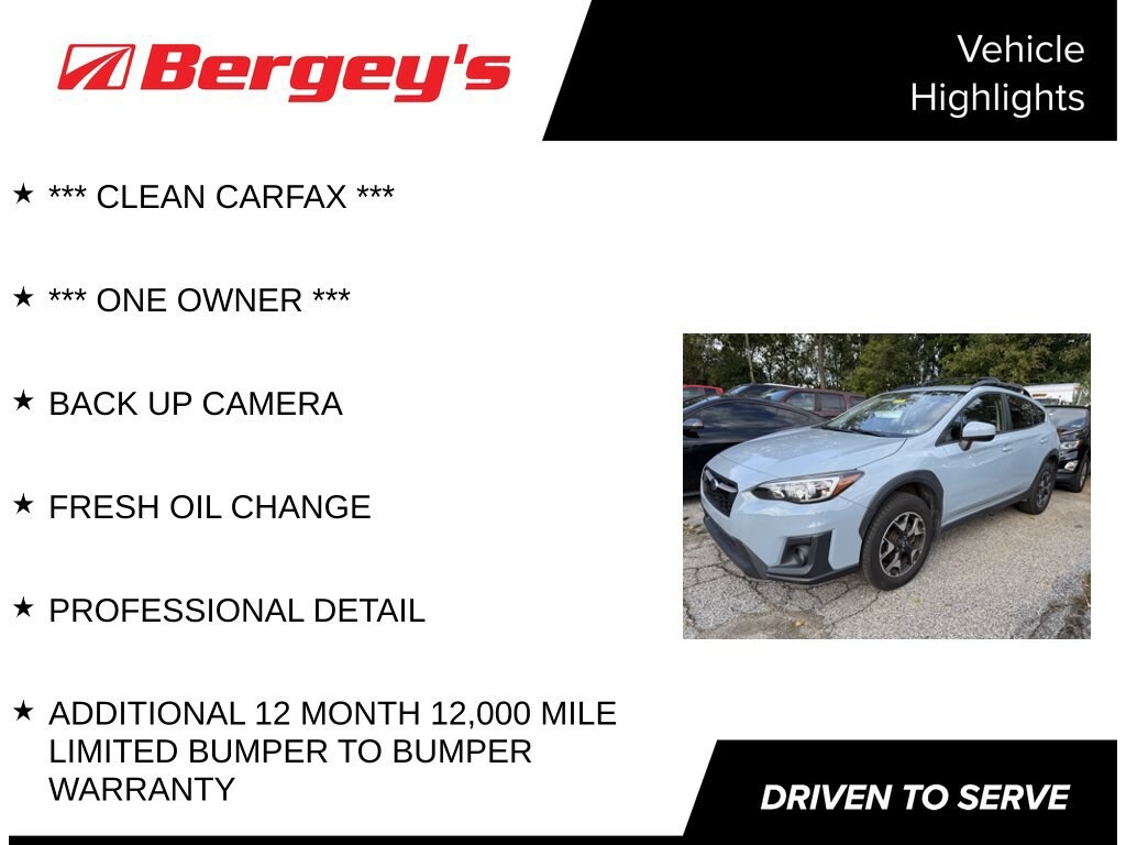 Used 2019 Subaru Crosstrek 2.0i Premium SUV