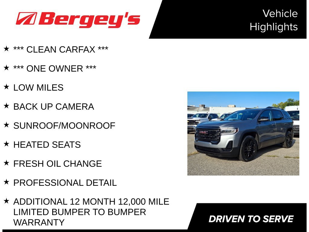 Used 2023 GMC Acadia SLE SUV