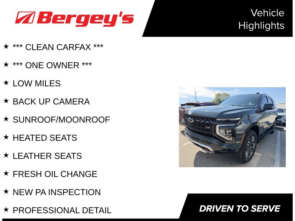 Used 2026 Chevrolet Tahoe Z71 SUV