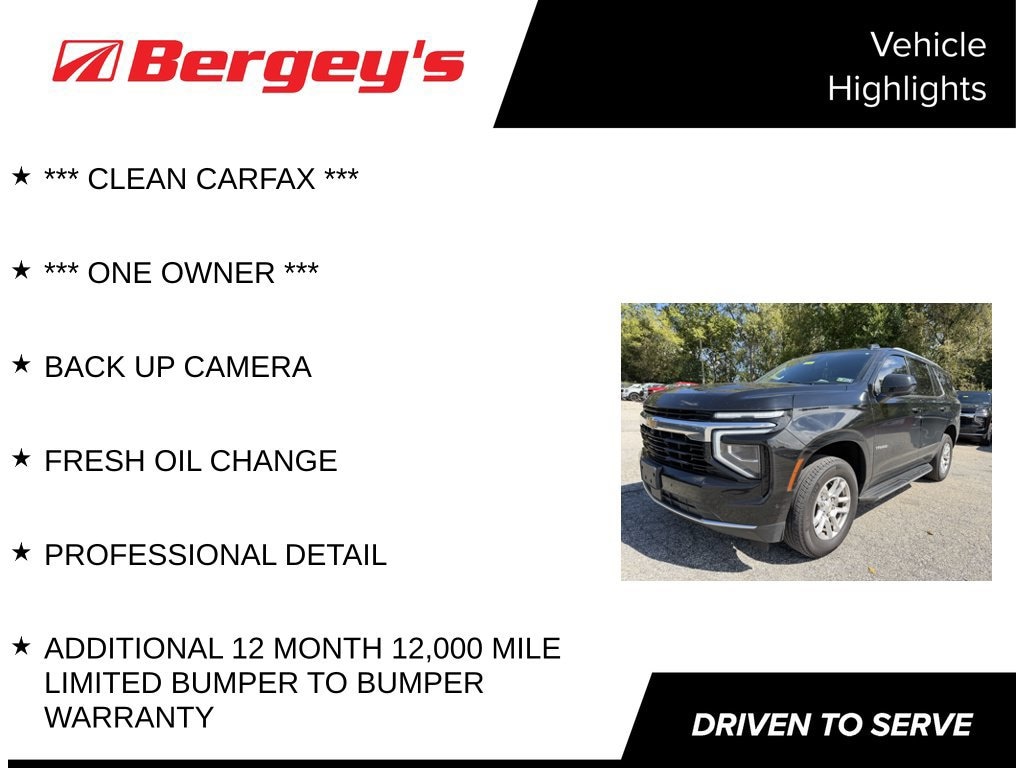 Used 2025 Chevrolet Tahoe LS SUV