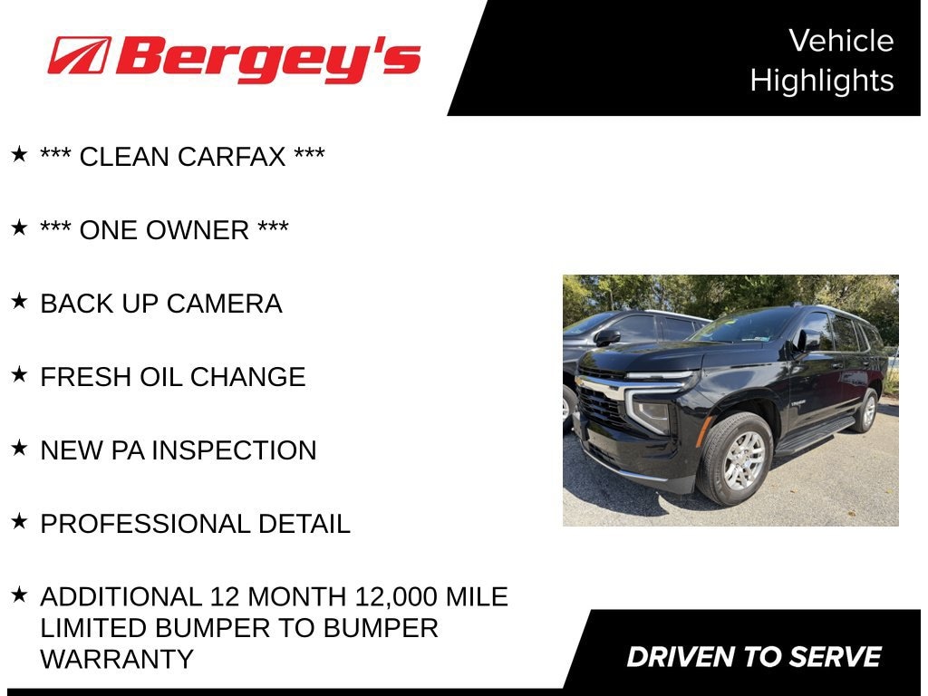 Used 2025 Chevrolet Tahoe LS SUV