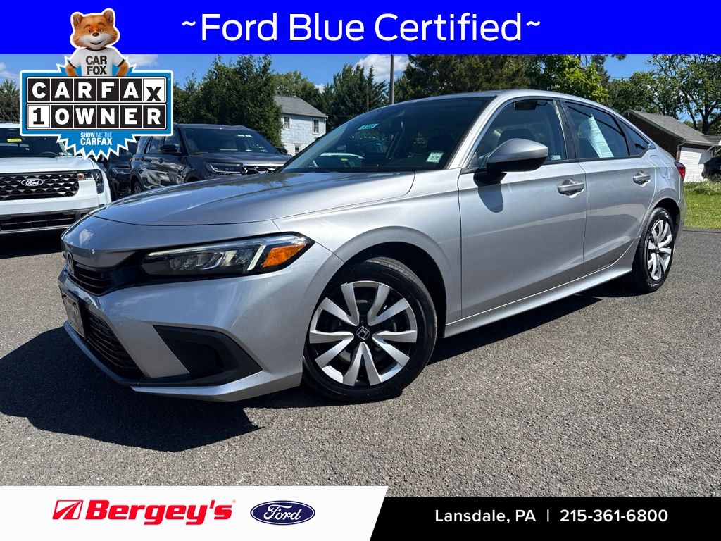 2024 Honda Civic LX Sedan | Lunar Silver Metallic | Bergey's in
