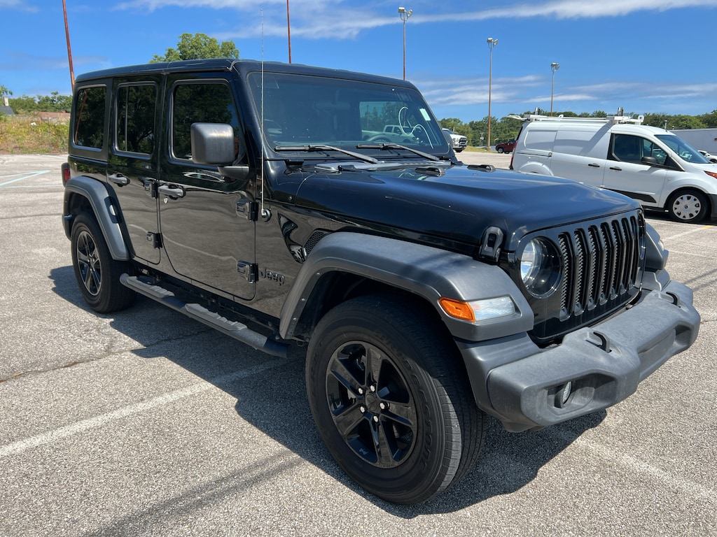 Used 2023 Jeep Wrangler 4-Door Sport Altitude 4x4 SUV