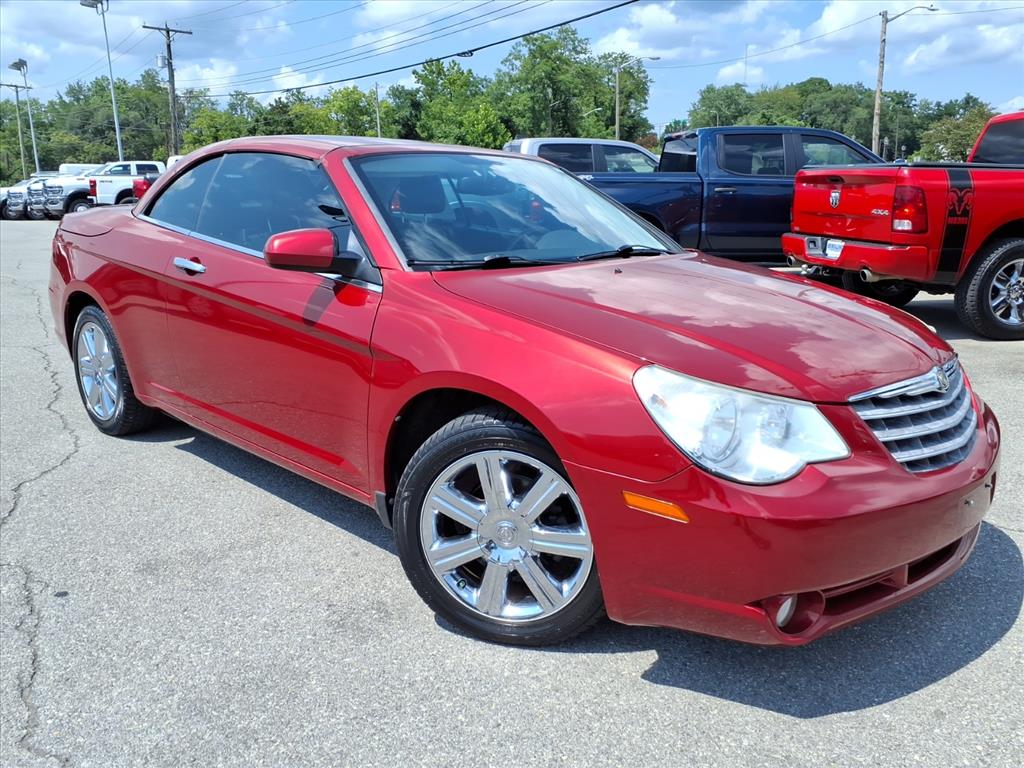 Used 2010 Chrysler Sebring Limited with VIN 1C3BC6EVXAN102857 for sale in Roanoke, VA