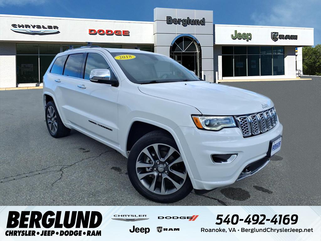Used 2018 Jeep Grand Cherokee Overland Sport Utility