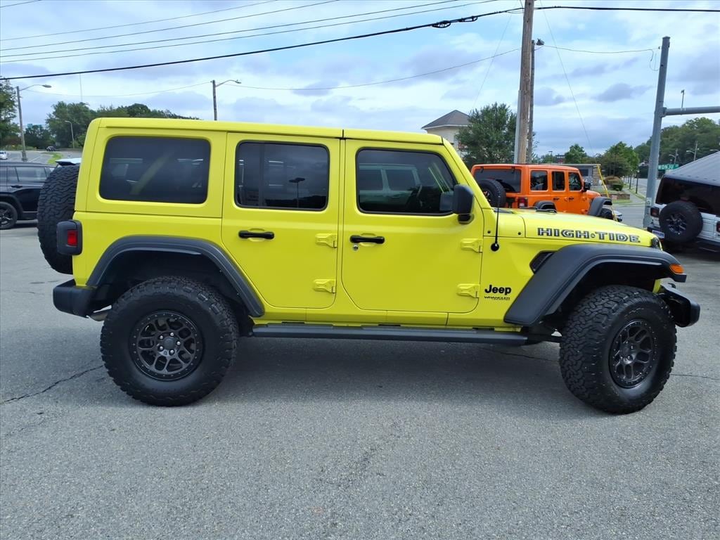 Used 2022 Jeep Wrangler Unlimited High Tide Sport Utility