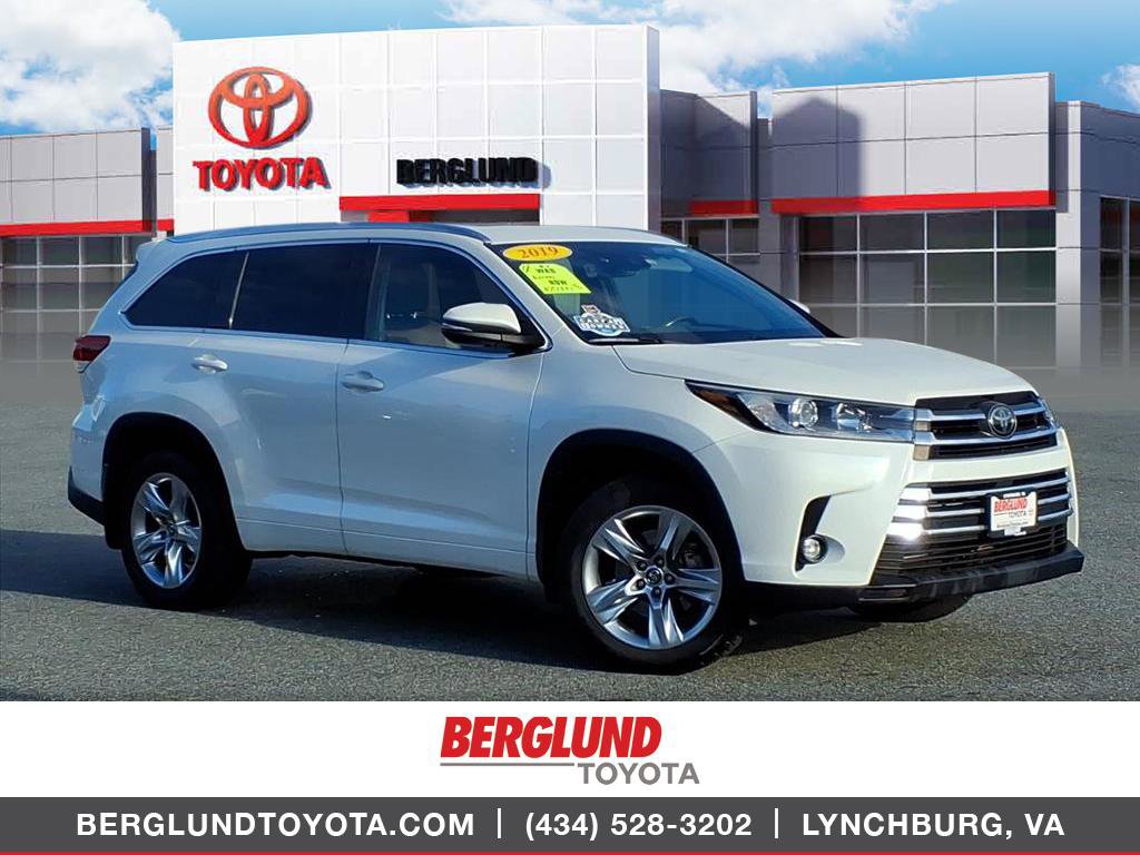 Used 2019 Toyota Highlander Limited Sport Utility