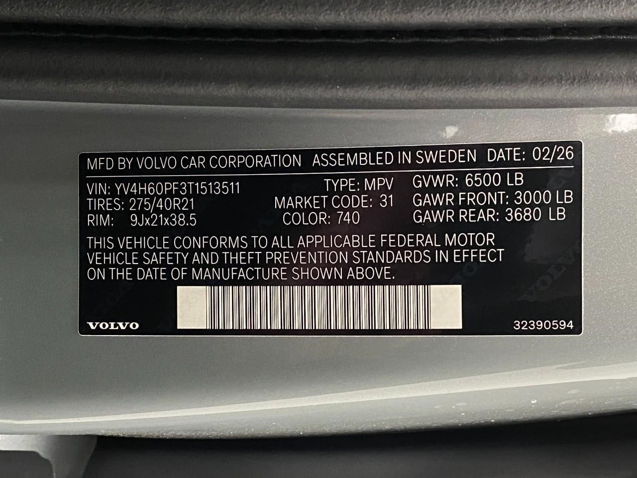 2026 Volvo XC90 Ultra - Photo 71