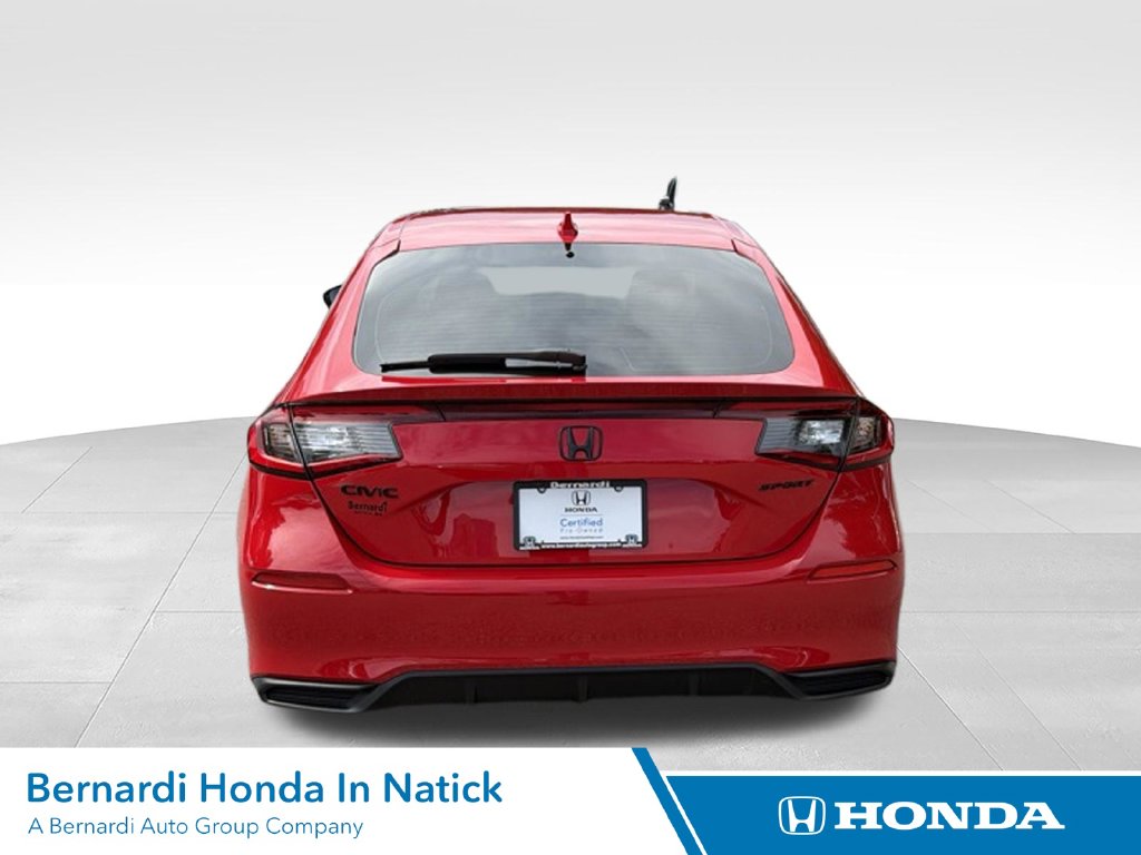 Certified 2025 Honda Civic Sport Hatchback