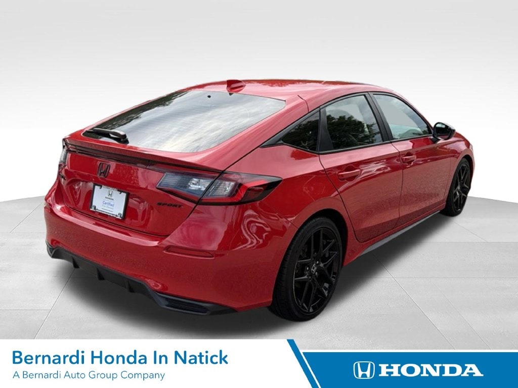 Certified 2025 Honda Civic Sport Hatchback