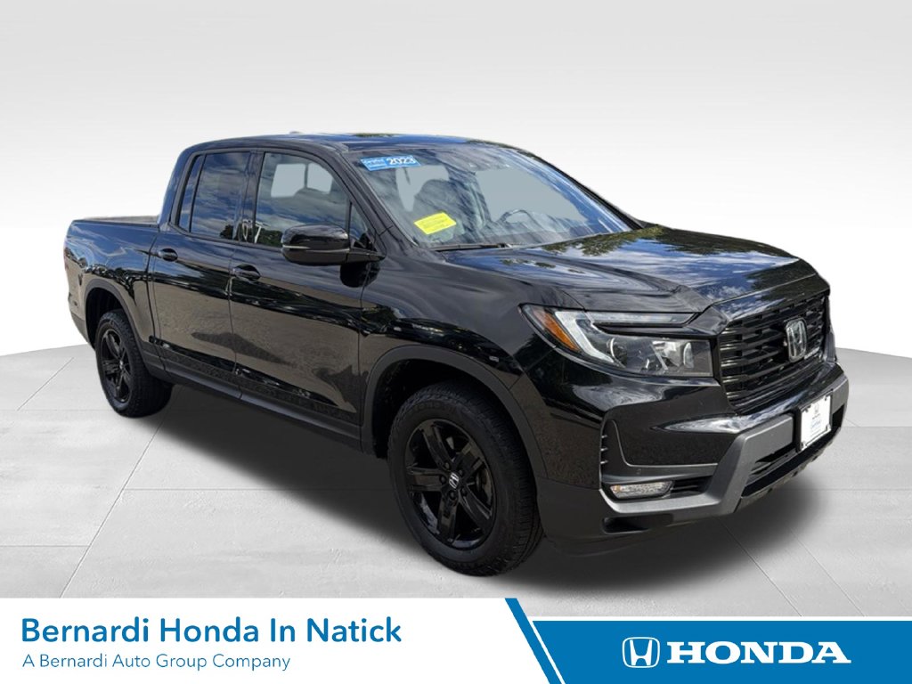 Certified 2023 Honda Ridgeline Black Edition Truck Crew Cab