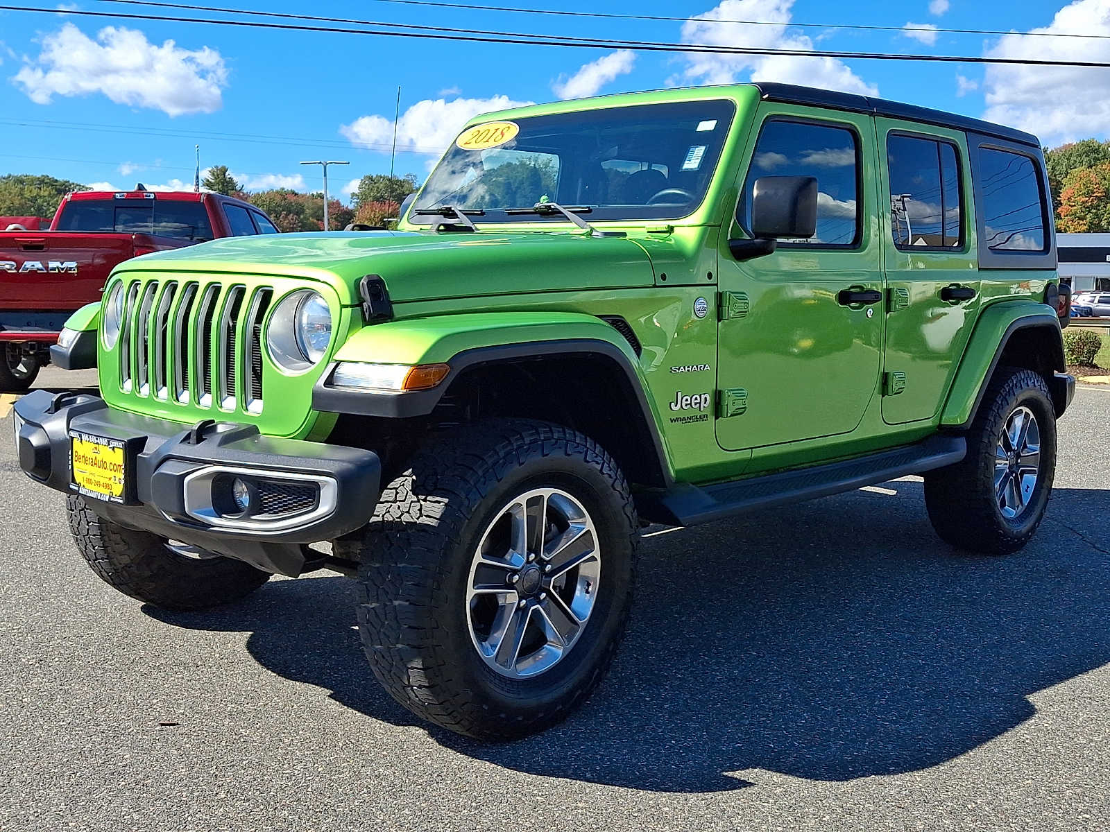 Used 2018 Jeep All-New Wrangler Unlimited Sahara SUV