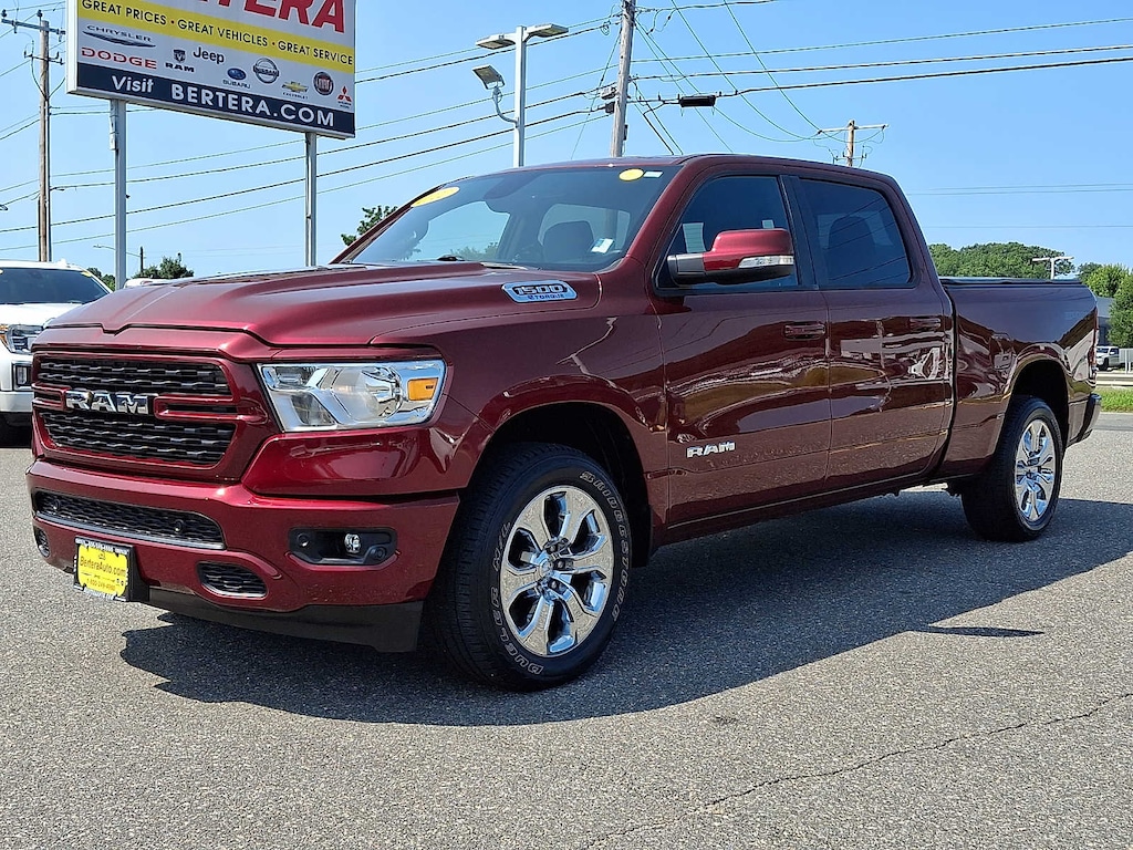 Used 2022 Ram 1500 Big Horn 4x4 Crew Cab 64 Box Truck