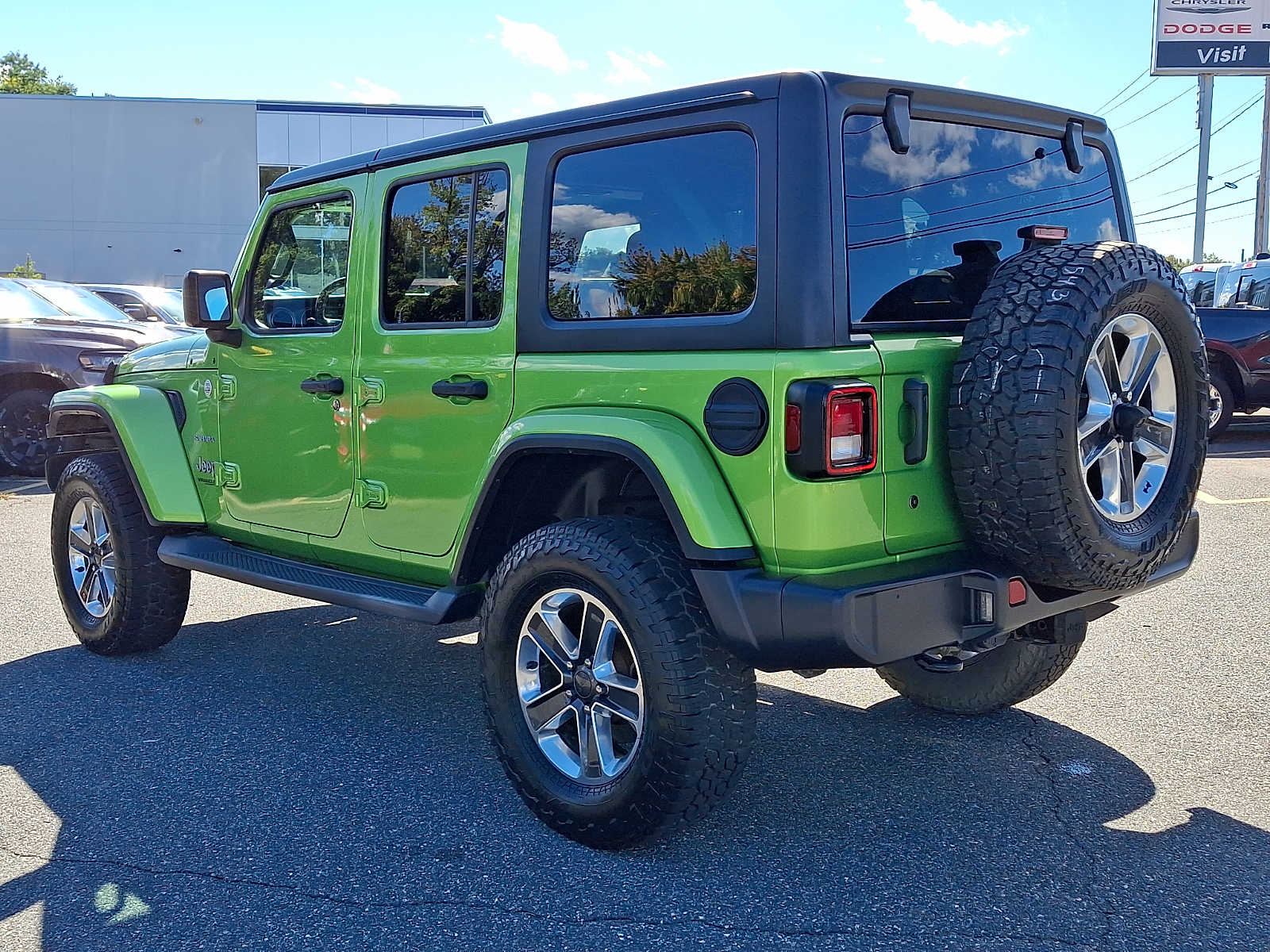 Used 2018 Jeep All-New Wrangler Unlimited Sahara SUV