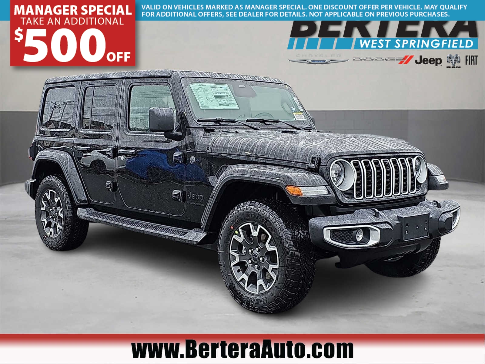 2026 Jeep Wrangler 4-DOOR SAHARA Sport Utility