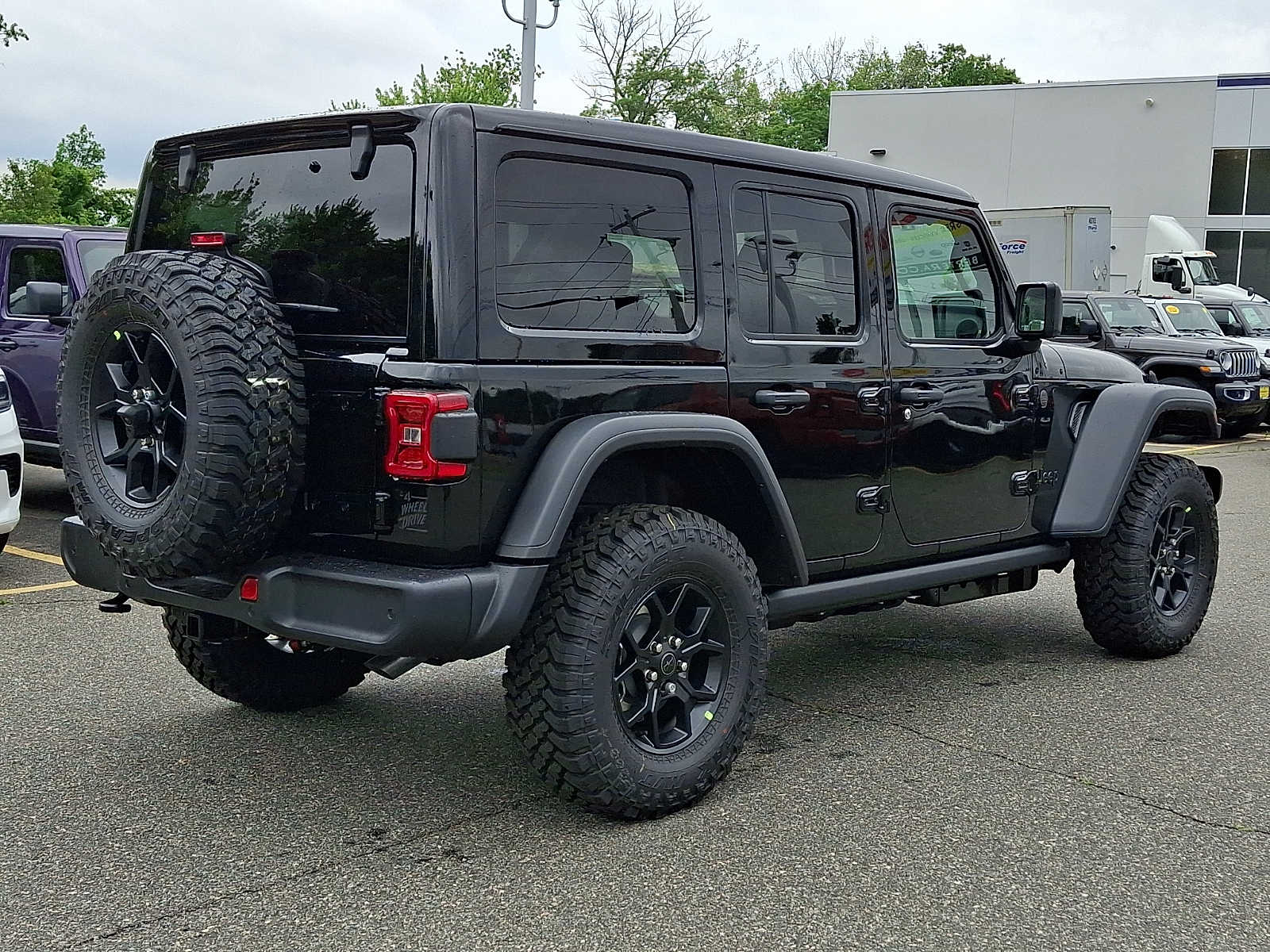 New 2026 Jeep Wrangler 4-DOOR WILLYS Sport Utility