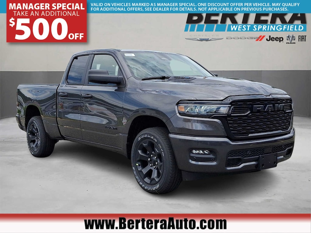 New 2026 Ram 1500 EXPRESS QUAD CAB 4X4 6'4 BOX Pickup