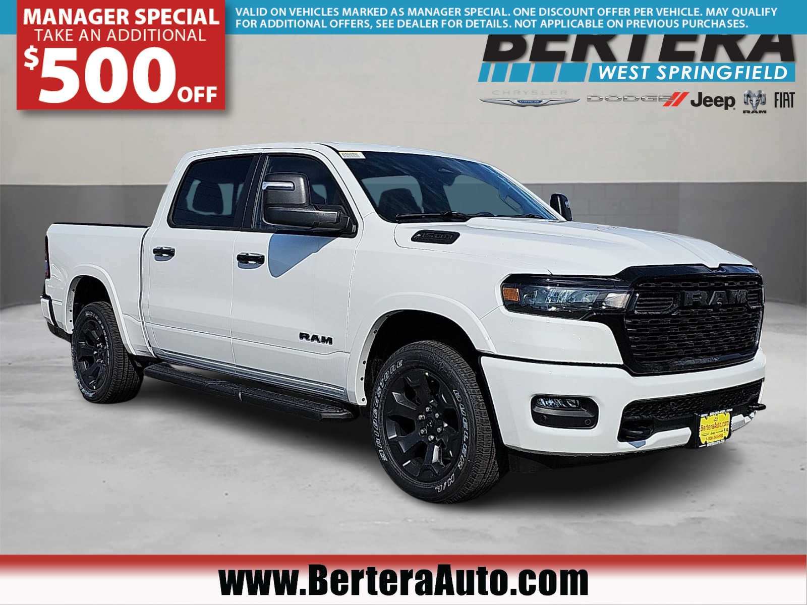 New 2026 Ram 1500 BIG HORN CREW CAB 4X4 5'7 BOX Pickup