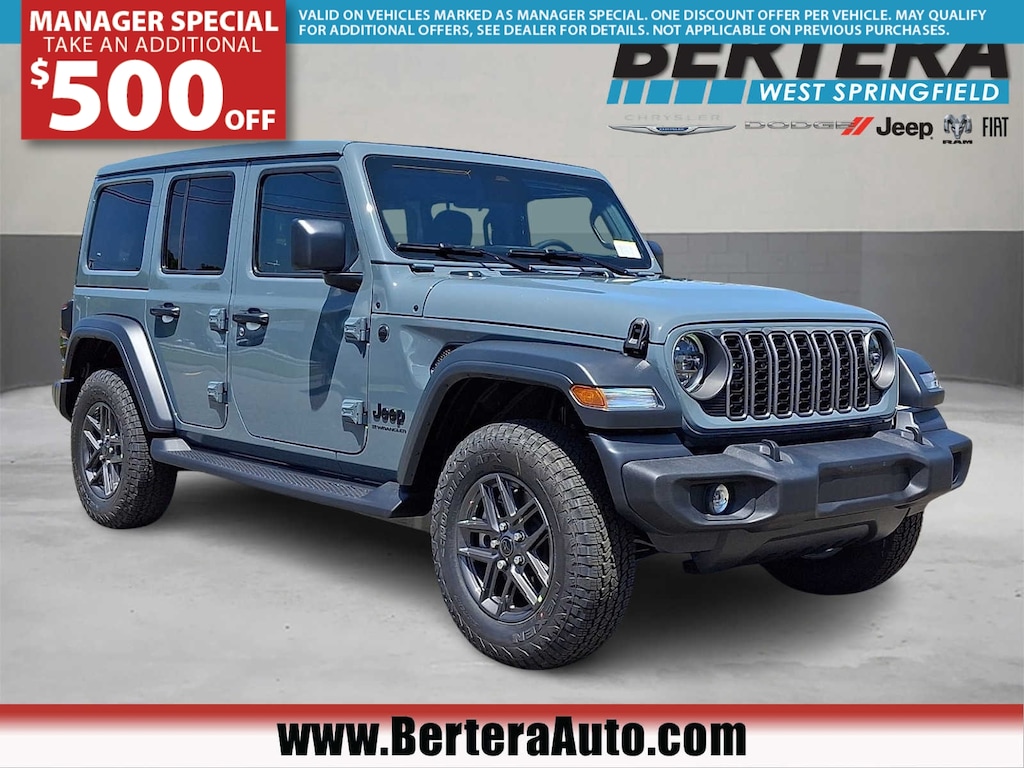 New 2026 Jeep Wrangler 4-DOOR SPORT S Sport Utility