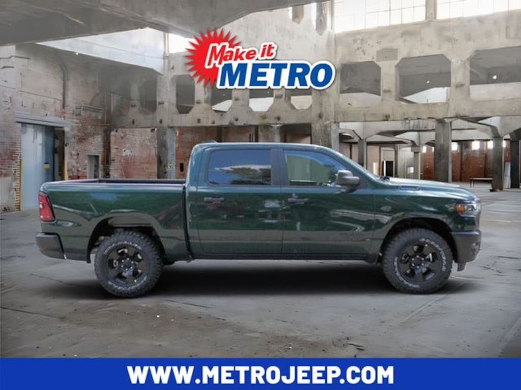 New 2027 Ram 1500 WARLOCK CREW CAB 4X4 5'7 BOX Pickup