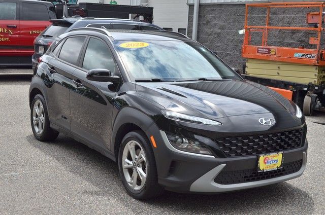 Used 2023 Hyundai Kona SEL with VIN KM8K6CAB4PU966939 for sale in Chicopee, MA