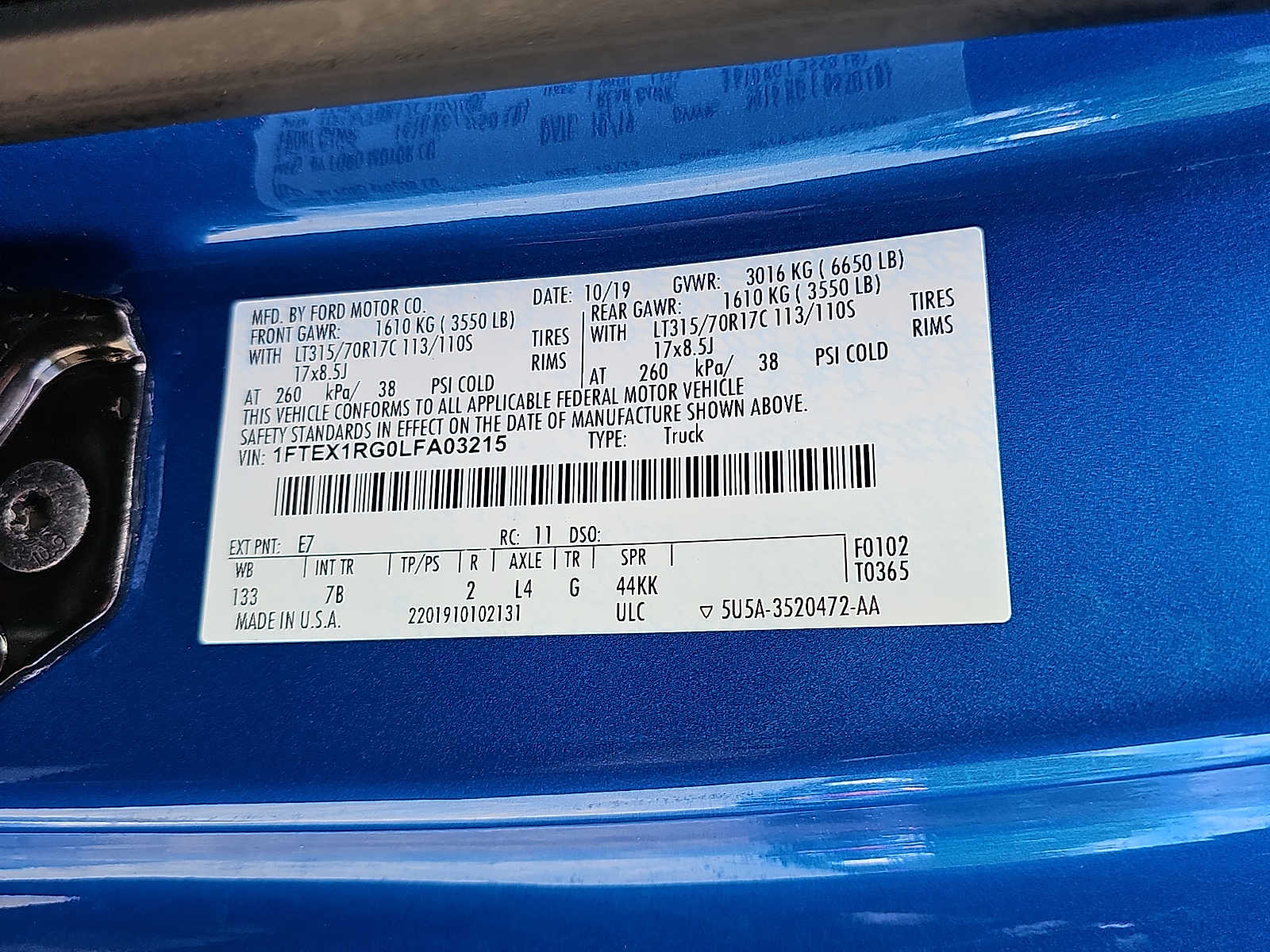 2020 Ford F-150 Raptor - Photo 28