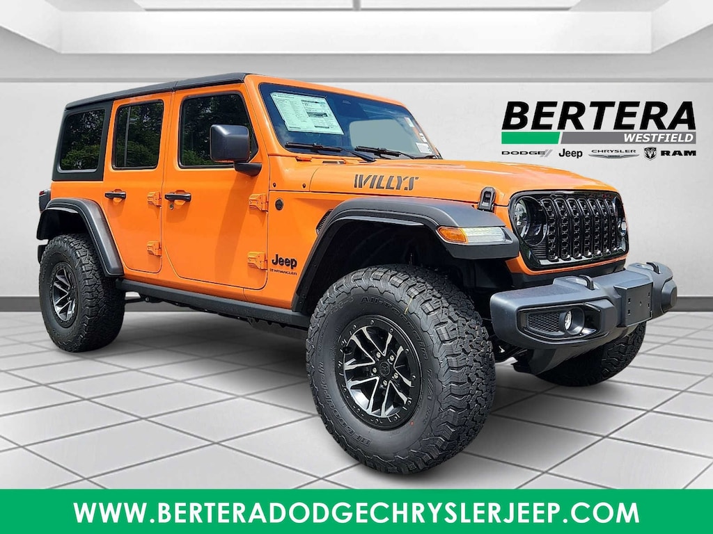 New 2026 Jeep Wrangler 4-DOOR WILLYS Sport Utility
