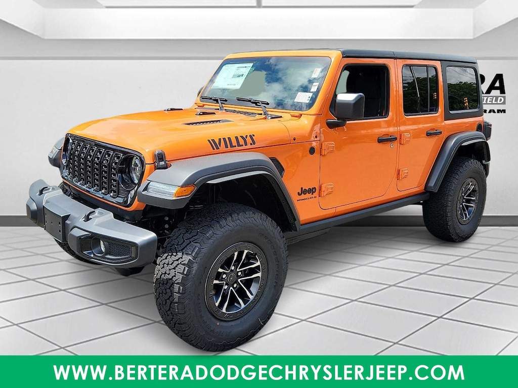 New 2026 Jeep Wrangler 4-DOOR WILLYS Sport Utility