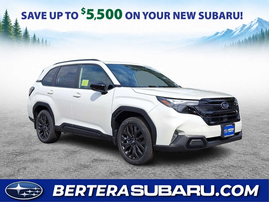 New 2026 Subaru Forester Sport Onyx Edition SUV