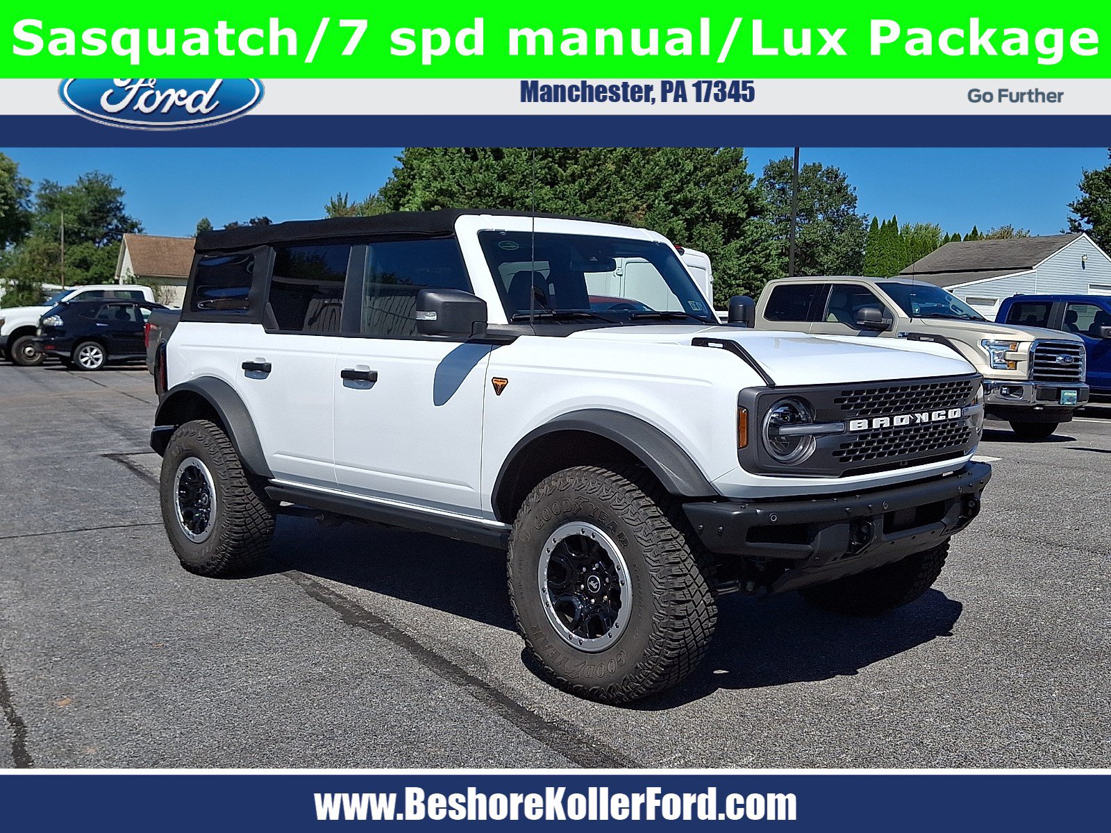 2022 Ford Bronco 4-Door Badlands